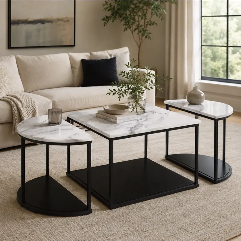 Modern Coffe table 3/pc set Modern Coffe table 3/pc set