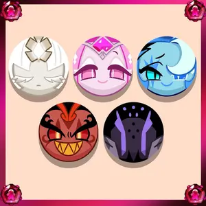 Cookie Run Buttons – Cute Pinback Accessories Featuring Fan-Favorite Characters | Fun Collectible Decor for Bags, Jackets, Lanyards & Gifts, Pins For Backpack, Backpack Accessories!