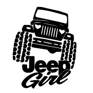Jeep Girl Decal