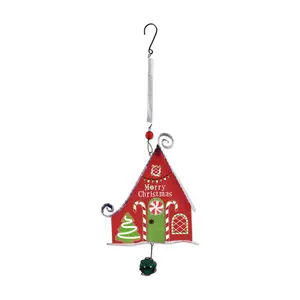 Sunset Vista Designs s/2 Gingerbread House 9" B ouncy's