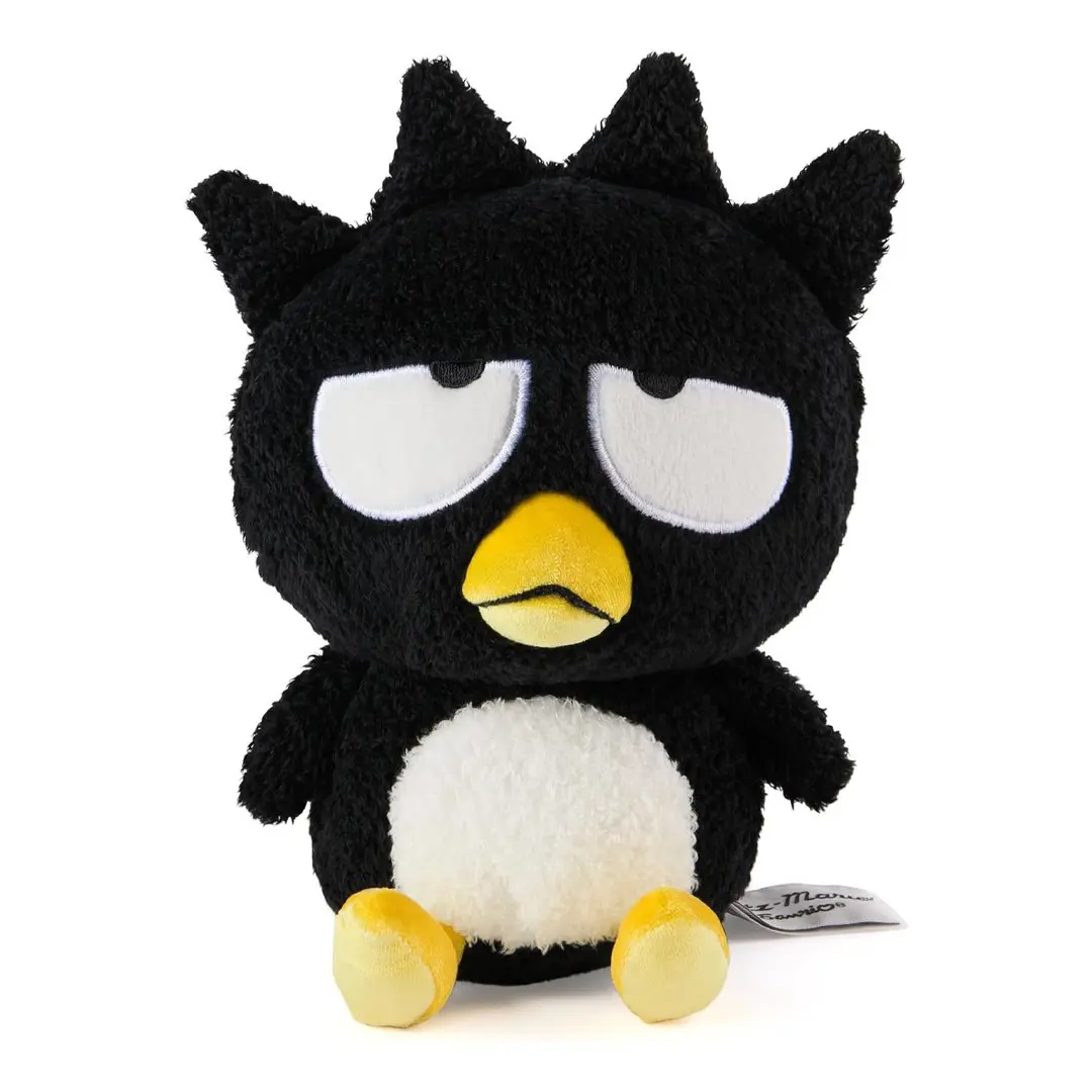 GUND Sanrio Bad Badtz-Maru 6" Collectible Plush Toy - Kawaii Stuffed Animal, Black, White, Yellow Huggable Plushie