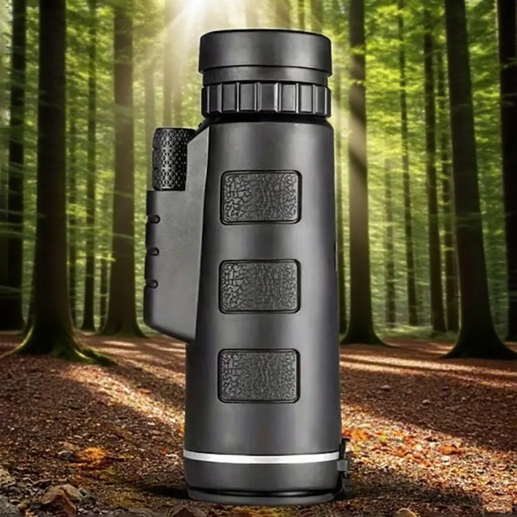 40x60 Monocular Telescope, High-Clarity Waterproof Outdoor Optical Lens with Wide Field of View for Hiking and Concerts, Outdoor Monocular Telescopes, Wide Field View Monoculars