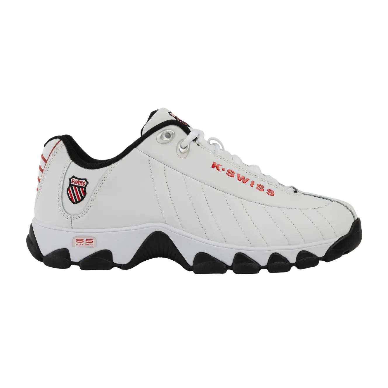 K.SWISS ST 329 CMF - 03426-122 (White / Black / Red)