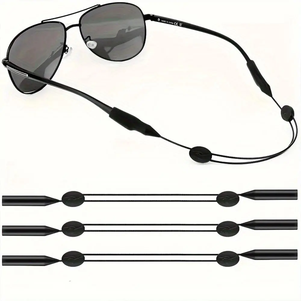 Adjustable Sunglasses Strap, Anti-Slip Retractable Sports Design, Outdoor Accessories for Tennis & Active Use