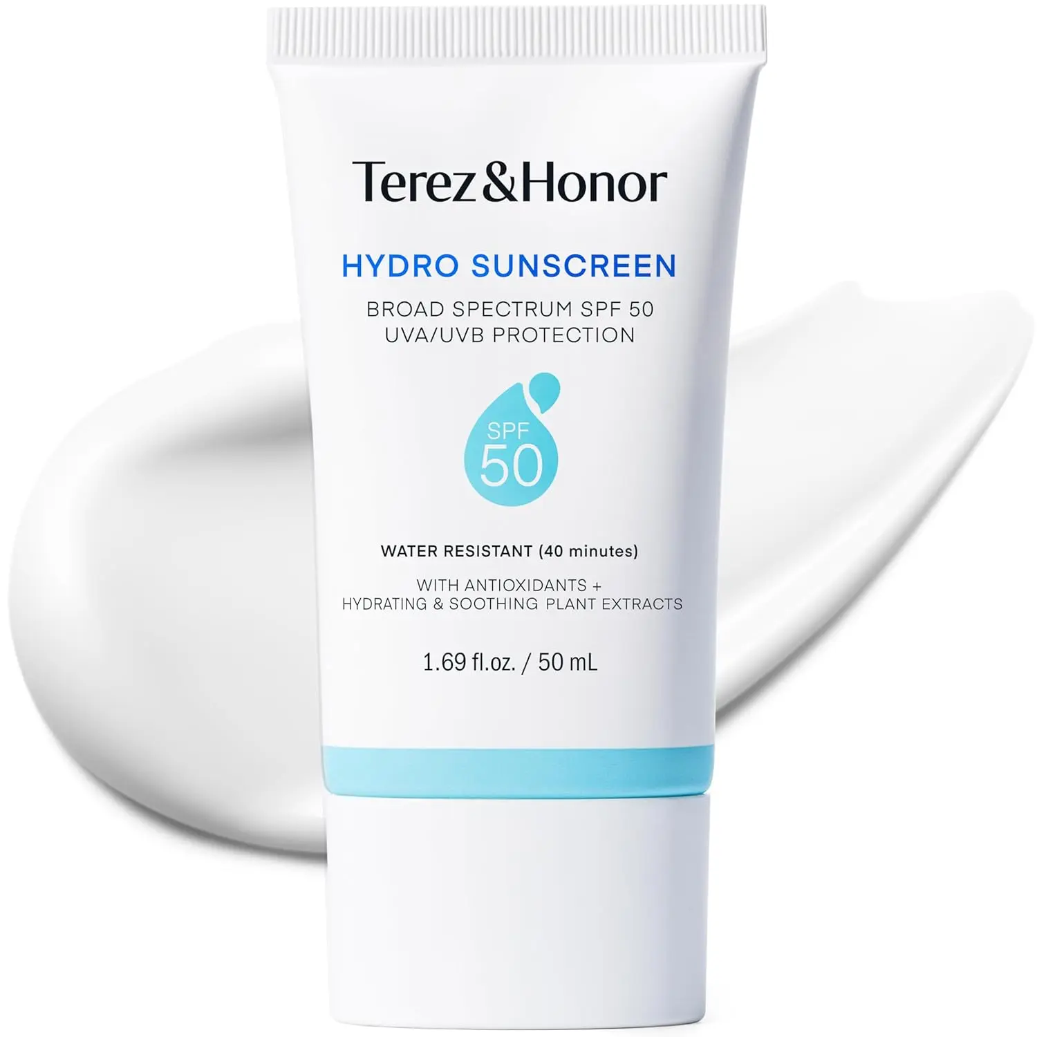 Terez & Honor - SPF 50 Hydro Face Sunscreen with UVA/UVB Protection