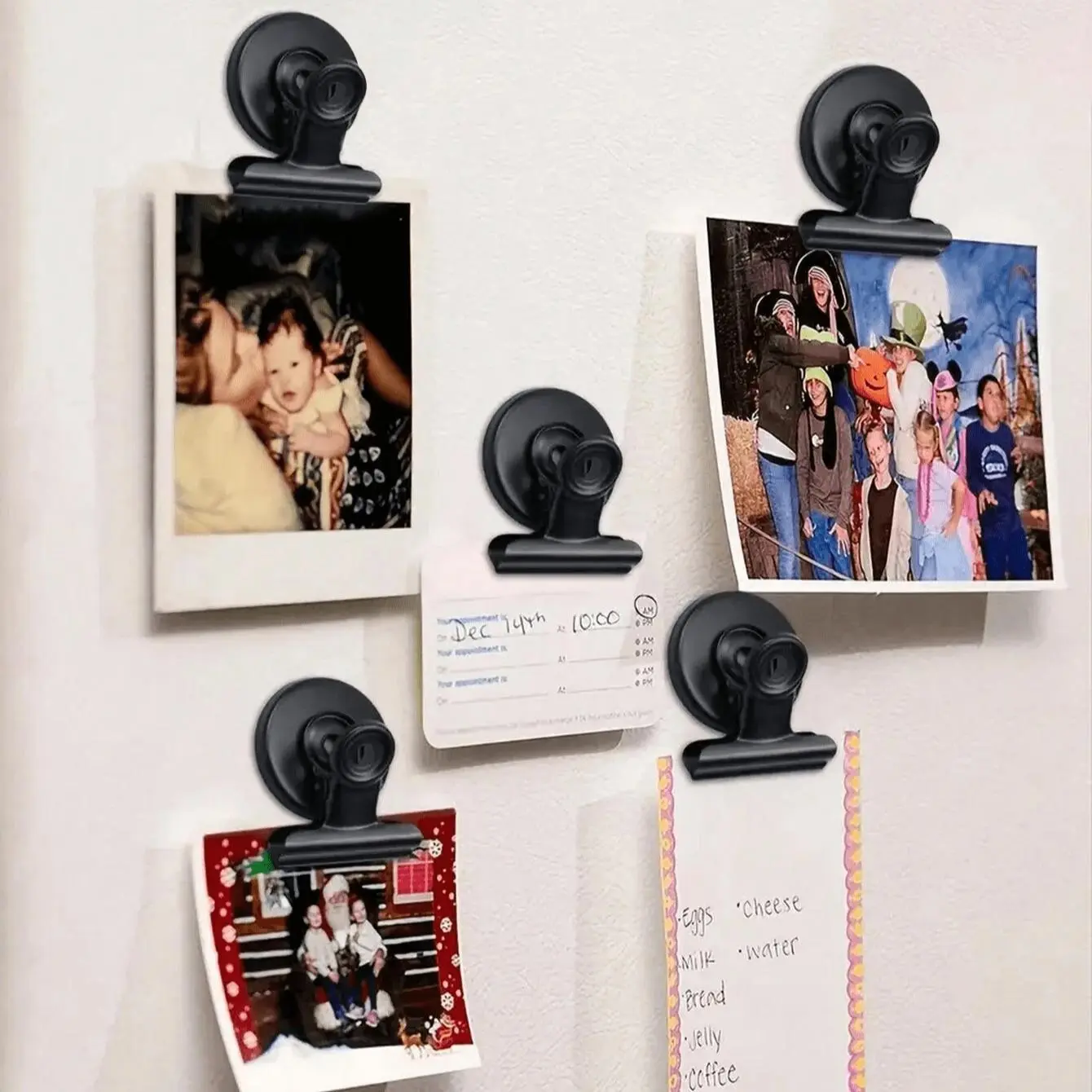 Round Fridge Magnet, 5/10 Counts Photo Hanging Magnet, Message Board Magnet, Decorative Fridge Magnets for Kitchen, Office, School, Home
