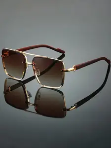 Unisex Vintage Trendy Sunglasses, Retro Outdoor Sports Sunglasses, Fashionable Sunglasses for Men & Women for Everyday Use, Trendy Casual Sunglasses