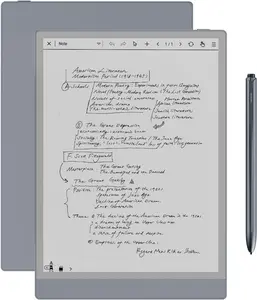 Huion Ink EB1011 E Ink Writing Device, 10.3" Digital Notebook with Adjustable Dual Front Light, Full-Laminated Anti-Glare Glass, Battery-Free Pen (8192 Pressure), Handwritten-to-Text for Reading & Note-Taking, Stylish Design