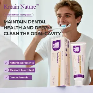 Kreain Nature 1 Tooth Refresh Toothpaste | Deep oral cleansing | Soothes gums | Long-lasting freshness