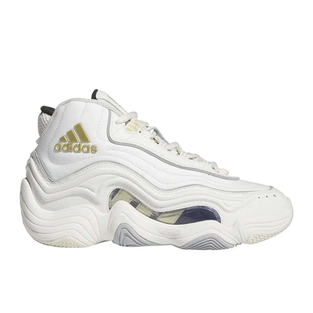 adidas Mens Crazy 98 Lace Up Sneakers Shoes Casual - White