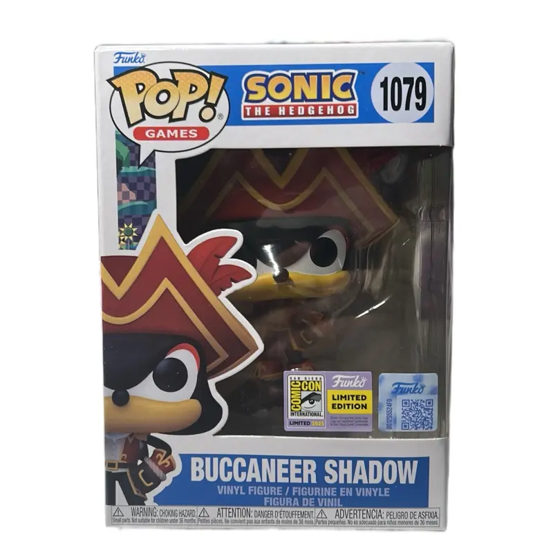 Funko Pop Vinyl Action Figure - Buccaneer Shadow TV/Movie Character, SDCC Con Sticker Included, New Collectible Item