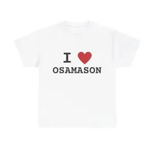 I Heart Osamason T-Shirt, I Love Osamason Tee, Underground Rapper Shirt, Xaviersobased, YhapoJJ, Gift for underground rap fan 4
