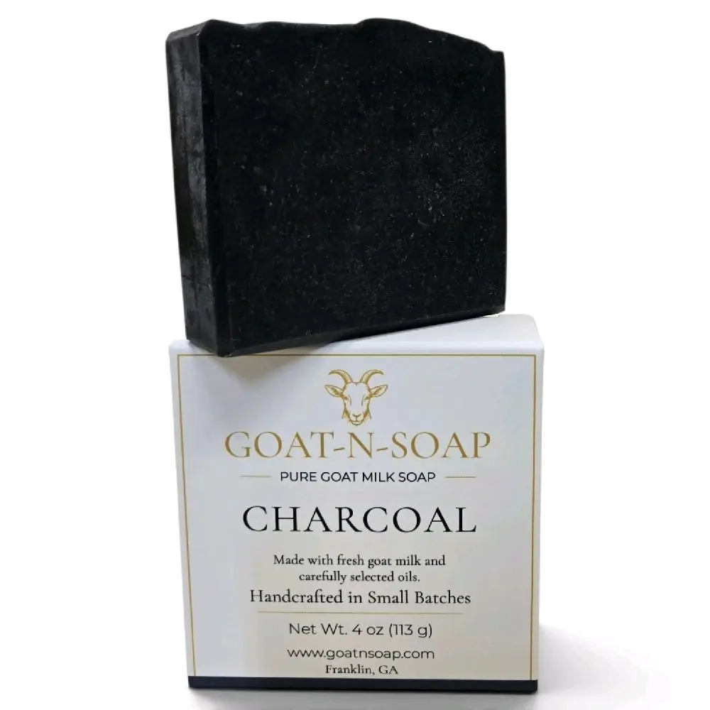 Unscented Charcoal Pure Goat Milk Soap