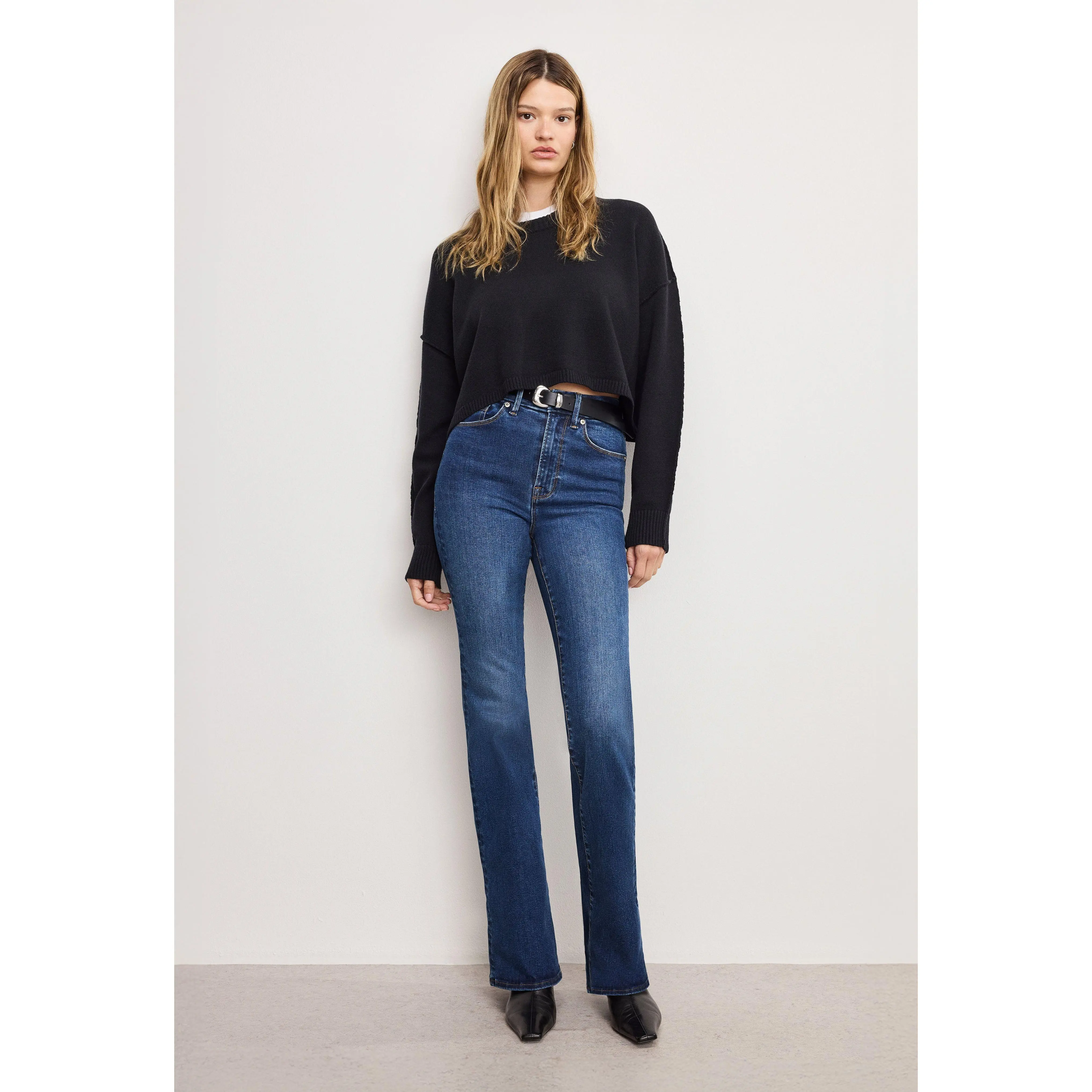 ALWAYS FITS GOOD CLASSIC BOOTCUT JEANS | INDIGO446