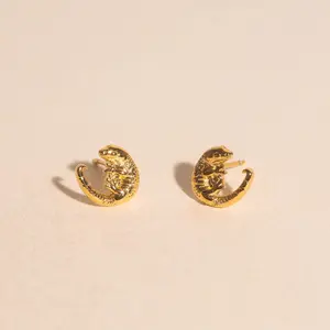 Gecko Stud Earrings