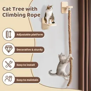 Cat scratch pole universal climbing rope large cat special jumping climbing pole cat self-high relief toy