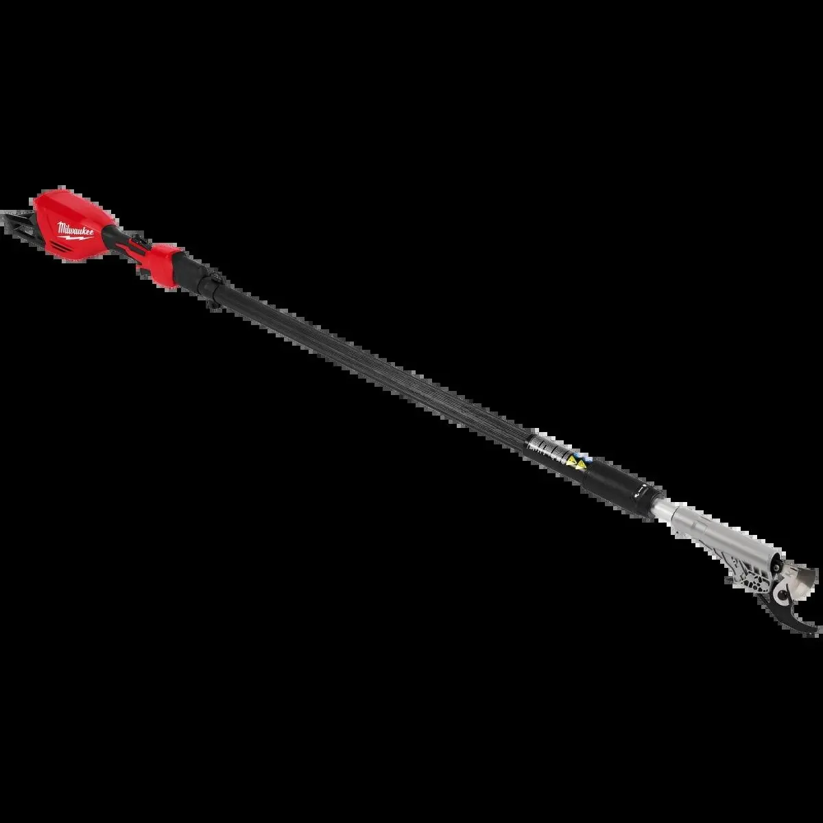 Milwaukee M18 Brushless Motor Telescoping Pole Grass Trimmer (7ft-10ft), 1-3/4" Diameter, 16.48 lbs, 2000 Cuts per Charge, High Output Batteries, 3x Faster Than Manual 250+ Solutions Branches Cutting Tool