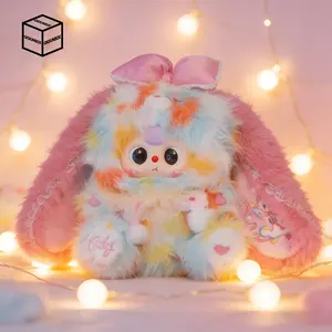 BABYTHREE- LILY RABBIT TOWN V5 -400% PLUSH BLIND BOX Bunny Plush Dolls，Soft Furry Collectibles，Stuffed Animal