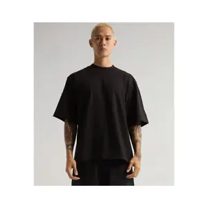 Best-selling oversized blank T-shirt | Minimalist men's heavyweight streetwear T-shirt, a TikTok fashion must-have item