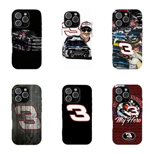 Dale Earnhardt Chevrolet Monte Carlo NASCAR Phone Case Model 03 Goodwrench Service Plus Racing Spirit Protective Cover, Dual Layer Shock Absorbent Protective Cover Suitable for iPhone 17-11 Pro Max/Plus