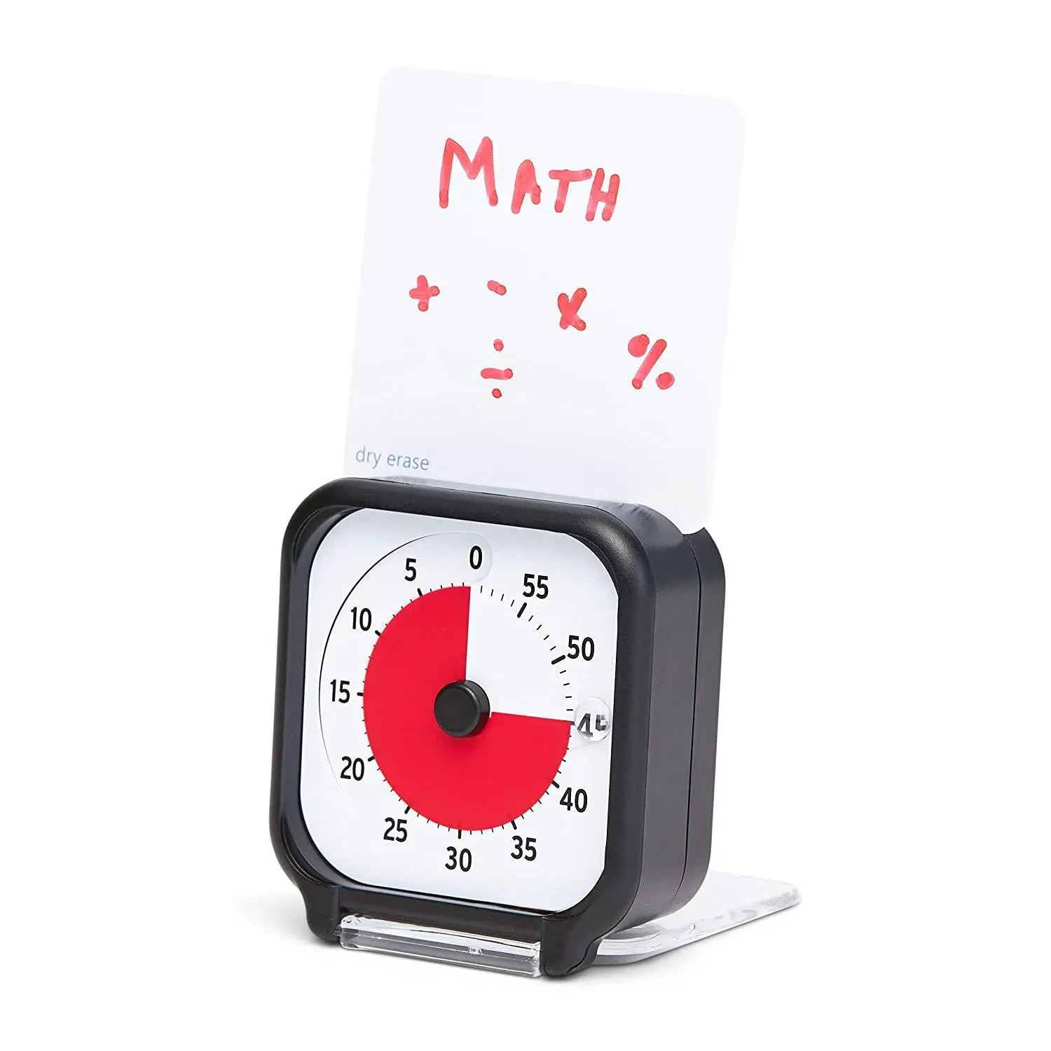 3 inch Visual - 60 Minute Kids Desk Countdown Clock with Dry Erase Activity Card and Desktop App Access for Classroom  Homeschool Study Tool Task Reminder Home Kitchen