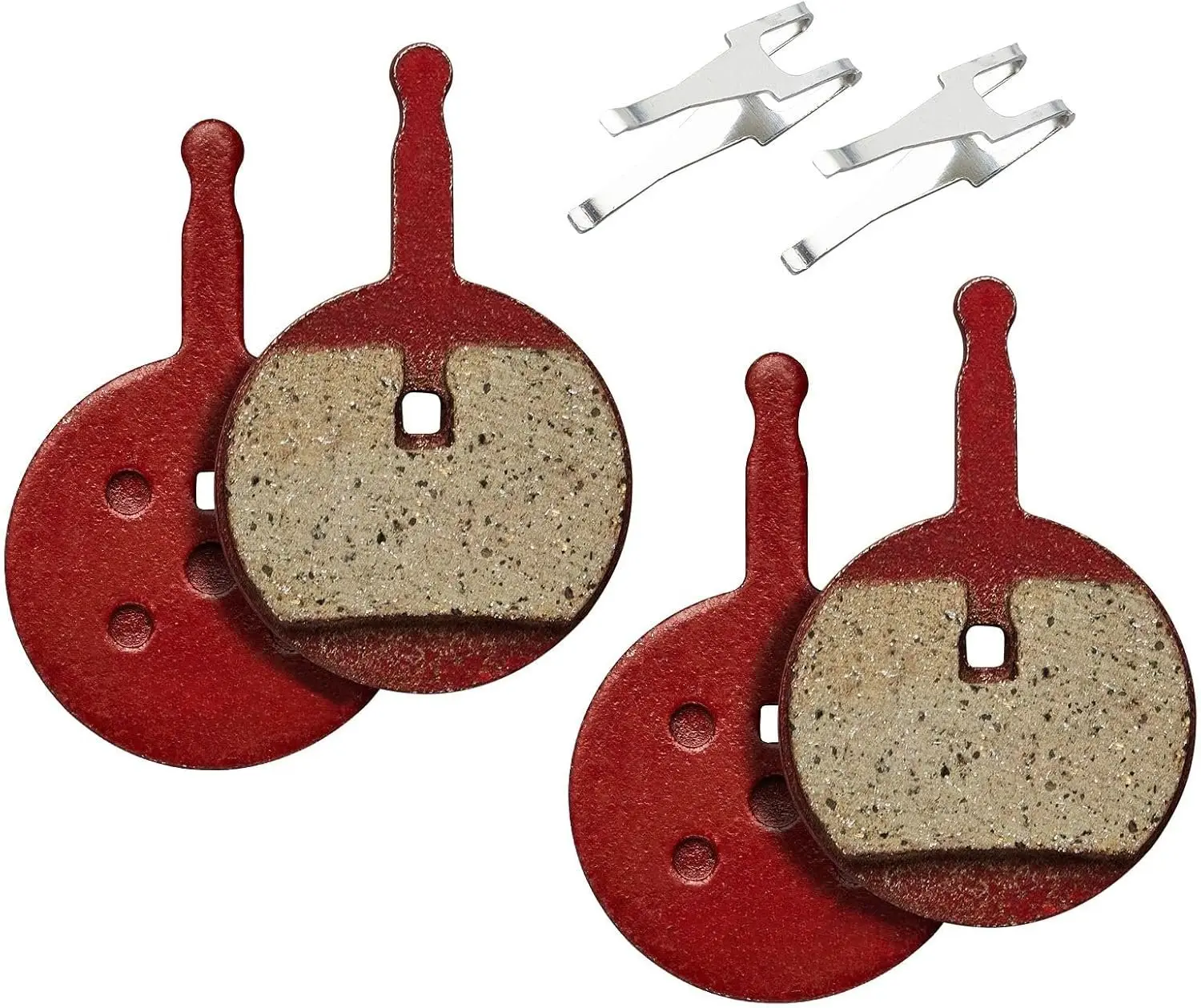 2 Pairs Bicycle Disc  Pads for Avid Mechanical BB5 (,Semi-Metallic,Sintered Metal)