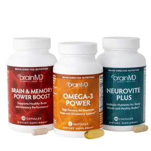 Daily Essentials Bundle | Bundle and save | Neurovite Plus + Omega-3 Power + Brain & Memory Power Boost