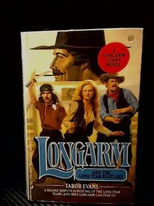 USED-Longarm and the Lone Star Rustlers (Longarm Giant) by Tabor Evans (Unknown)