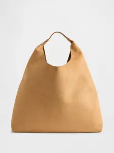 Gap Women's Vegan Suede Slouchy Tote Bag