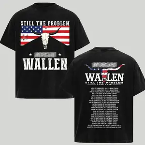 MW Country Music V7 Shirt Size S-5XL - Still The Problem Tour 2026 Shirt Wallen I'm the Problem Heavy Cotton Unisex T-Shirt Sweatshirt Hoodie - Country Music T-Shirt, Gift For Country Music Lover, Country Music Merch NRV