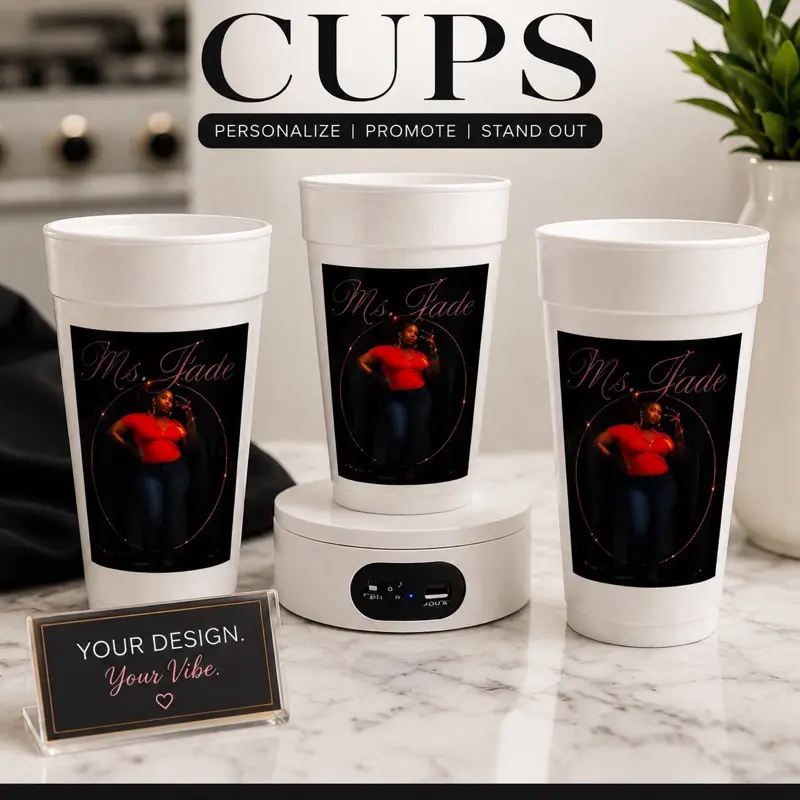 Custom Styrofoam Drinkware Cups