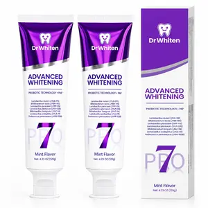 DrWhiten New 7-Pro Intensive Toothpaste, Upgraded Purple Whitening Formula 7 Probiotics, Mint Grape Flavor, Long-Lasting Freshness & Gentle Enamel Care #SummerVibes