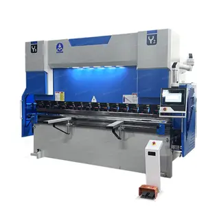160T 3200MM CNC Hydraulic Press Brake Bender 4+1 Axis DA53T Controller Electric Compensation Quick Clamp
