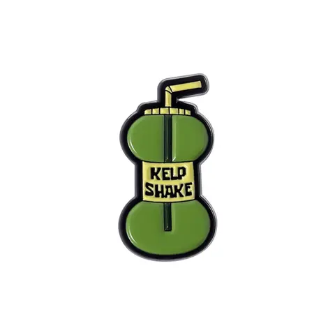 Cartoon Drink Bottle Design Brooch, Cute Fashion Alloy Brooch Pin Badge for Daily Clothing Decor, Trendy All-match & Exquisite Lapel Pin Brooch for Birthday Gift, Fashion Accessory, Emblem Badge Decoration