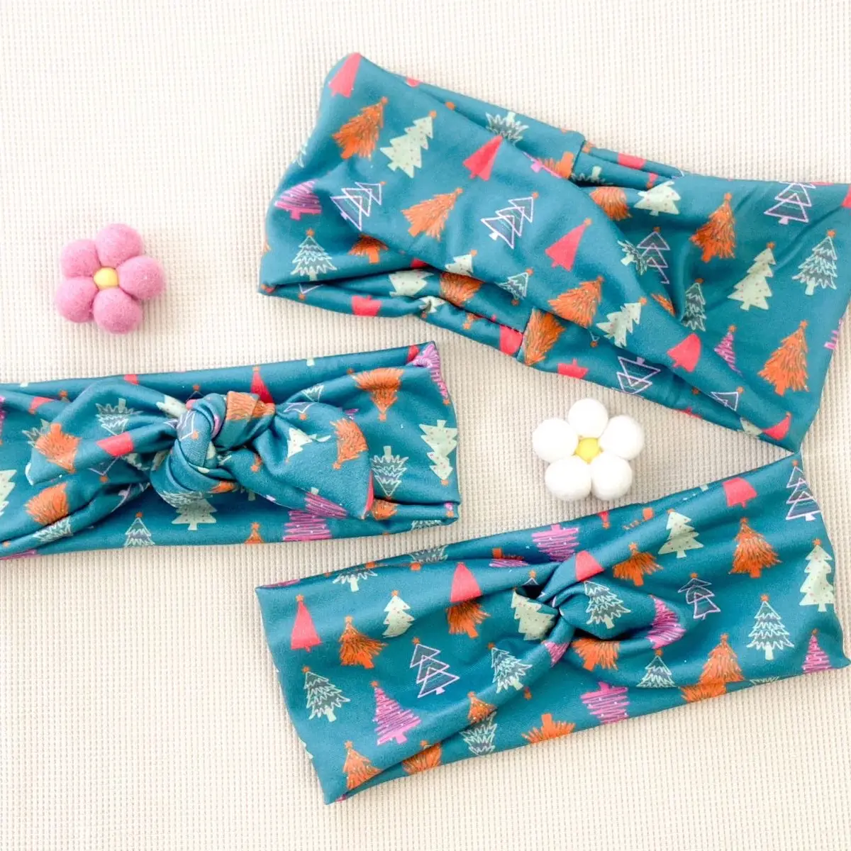 Doodle Christmas Tree Headband