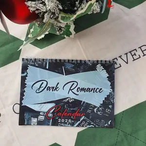 Morally Grey Book Boyfriend Calendar HG 2026 Morally Gray Romantasy Merch Booktok Merch Bookstagram Gift Dark Romance Dramione Haunting Adeline