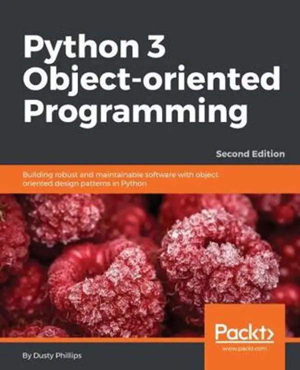 USED Book - Python 3 Object-oriented Programming - Second Edition: Building robust and maintainable software with object oriented design patterns in Python by Phillips, Dusty (Paperback) - english