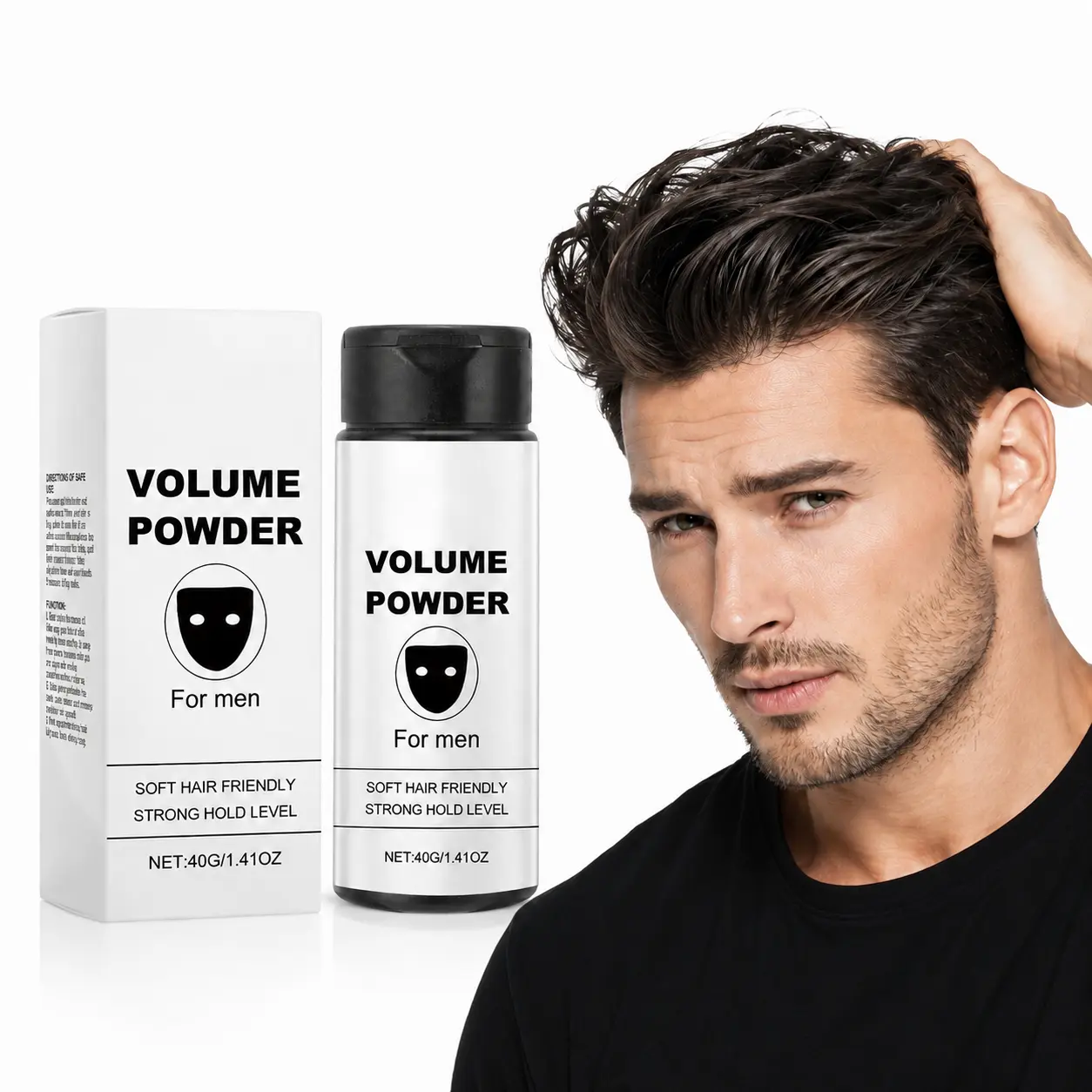 Professional Hair Volumizing Powder for Men & Women - Natural-Looking Styling Product That Volumizes, Texturizes, and Supports Hair Care Needs, Texture Powder