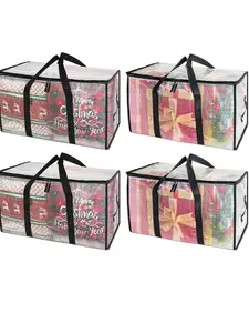 Oversized Moving Bags with Reinforced Handles, Heavy-Duty Storage Tote for Clothes, Travel Clothes Organizer, Moving Supplies, Storage Carrying Bag