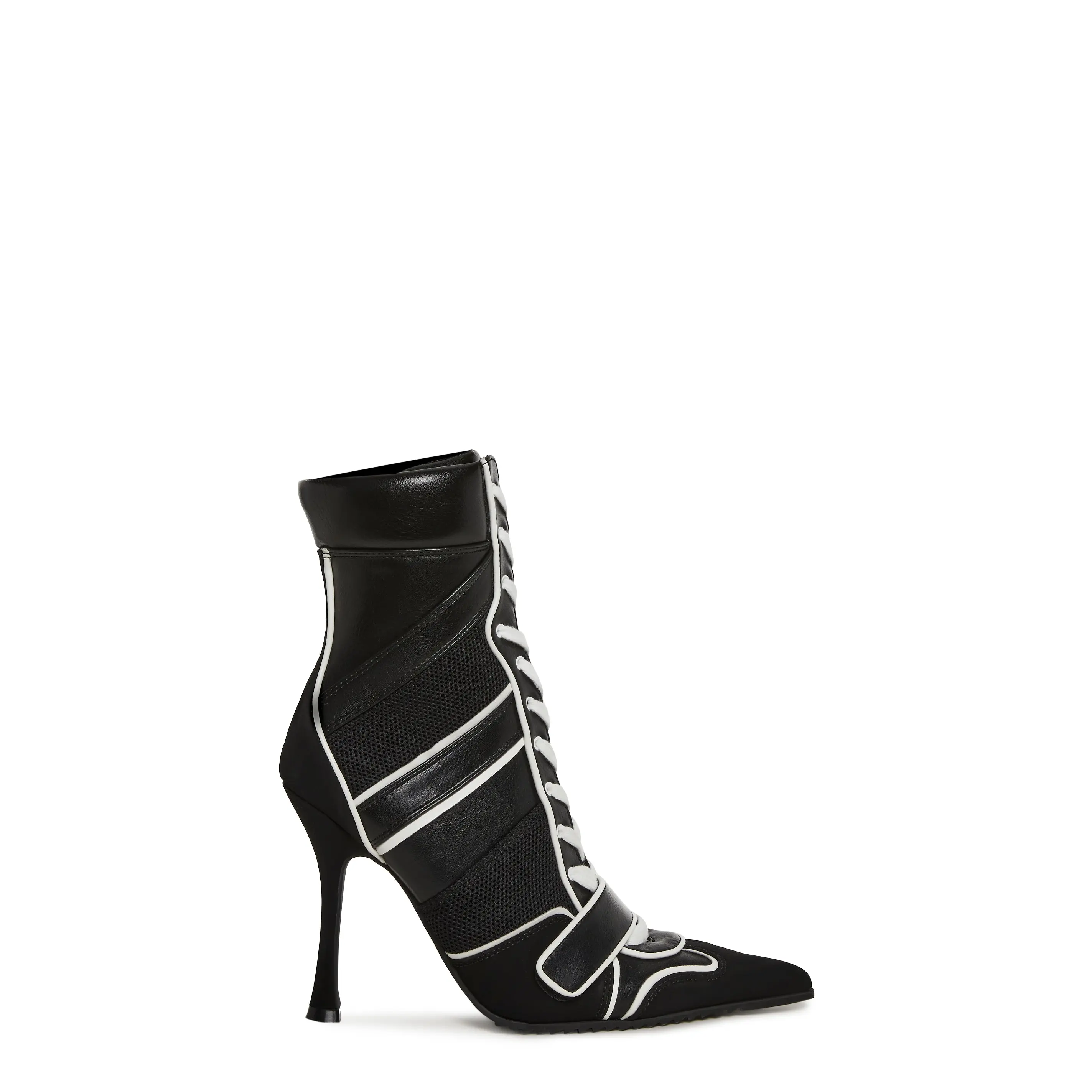 Knockout Sneaker Boot Heels - Black
