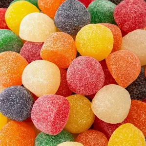 Gum Drops 2-Pound Pack | Giant Gumdrops Jelly Candy | Assorted Fruit and Licorice Flavors | Old Fashioned Gum Drops Candy for Holiday Buffets & Dessert Decorating