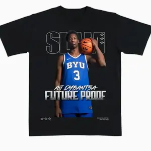 SLAM At Dybantsa “Future Proof” Basketball T-Shirt, Sweatshirt, Hoodie – Black Graphic Tee Featuring College Basketball Rising Star Design U4X
