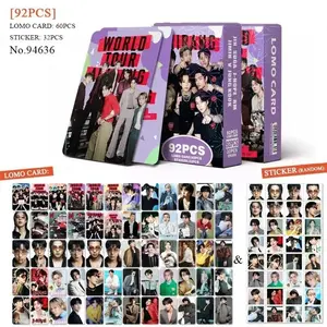 92 Pcs Arirang Theme Lomo Photocard Collection,Kpop Idol Same Style Cards,  Star Peripheral Collectible Cards, Perfect Gift & Decor，Ideal Birthday Gift for Girls Festive gifts,Fans collect gifts,gifts for girls