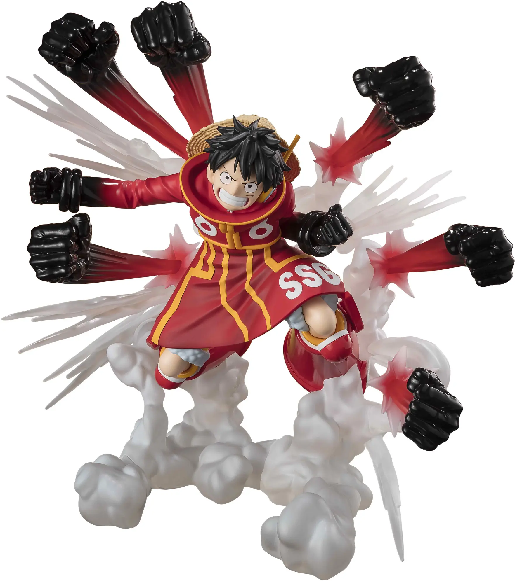 Bandai One Piece FiguartsZERO [Extra Battle] Monkey D Luffy -Gum-Gum Hawk Gatling- Figure