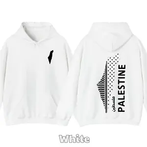 Palestine Map Unisex T-Shirt, Hoodie - Free Palestine Shirt, Stand With Palestine Hoodie, Gaza Tshirt, mfortable Cotton Fabric, Casual Streetwear Gift Apparel