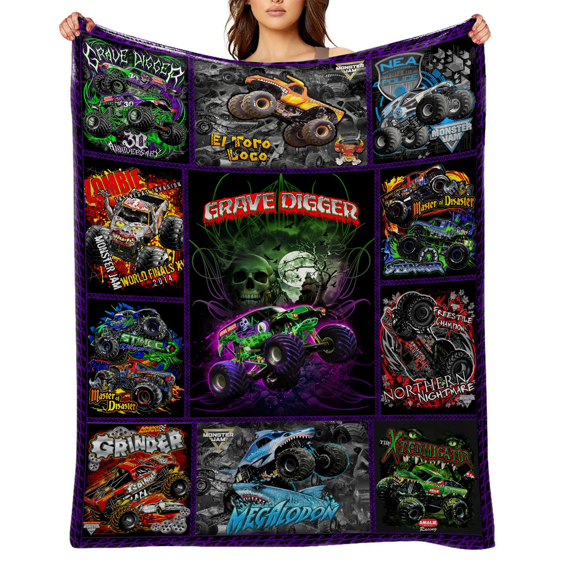 Kids' Licensed Anime Design Flannel Fleece Throw Blanket - Customized Print, Ultra Soft, Colorfast, Anti-Shrink, Wrinkle Resistant, Quick-Dry, Machine-Washable, Durable, Lightweight, Snug as a Bug in a Rug Cozy Setup Gift (A-59), Licensed Print