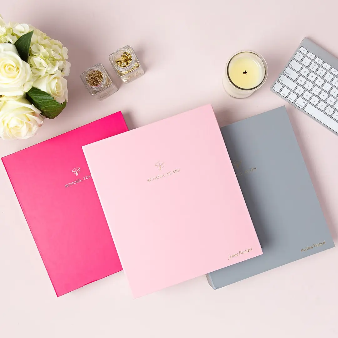 School Years Memory Book, Office Stationery Notebook for Preserving Academic Milestones