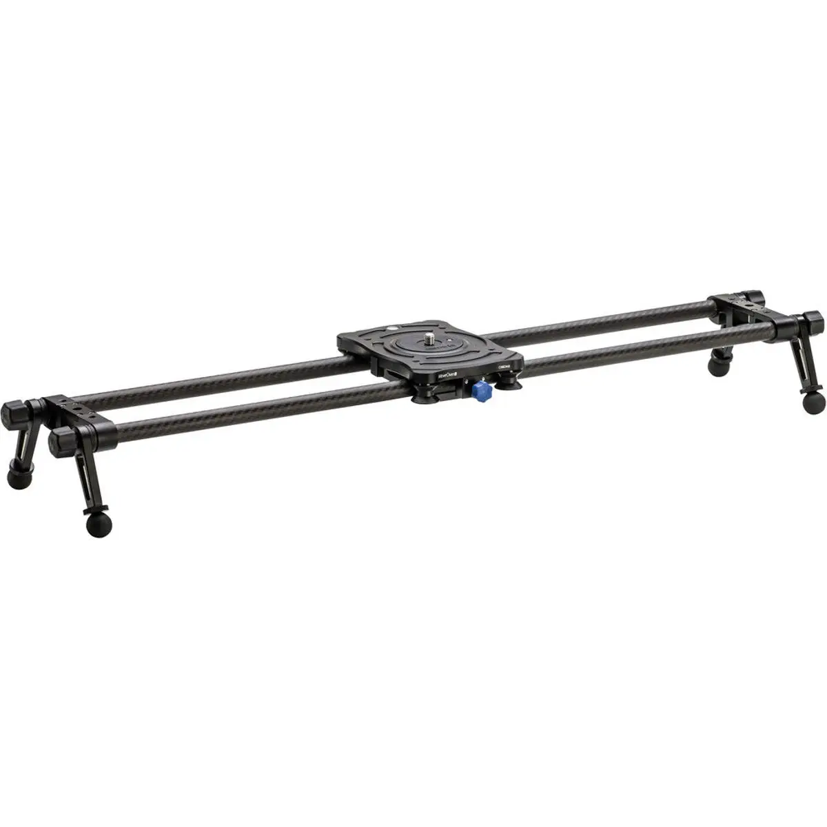 Benro MoveOver8B Durable Carbon Fiber Camera Slider with Solid Rail, Threaded Ends, 23.6" Travel Range, 17.6 lbs Capacity, Tripod Mount Accessories, Protective Case