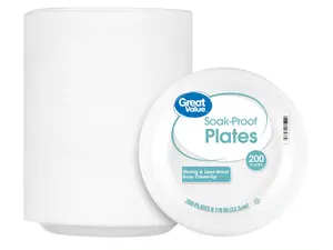 Great Value Everyday Disposable Foam Bowls, 20 oz, 25 Count