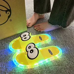 New luminous slippers for women, cool and unique non-slip cartoon slide sandals for men and couples